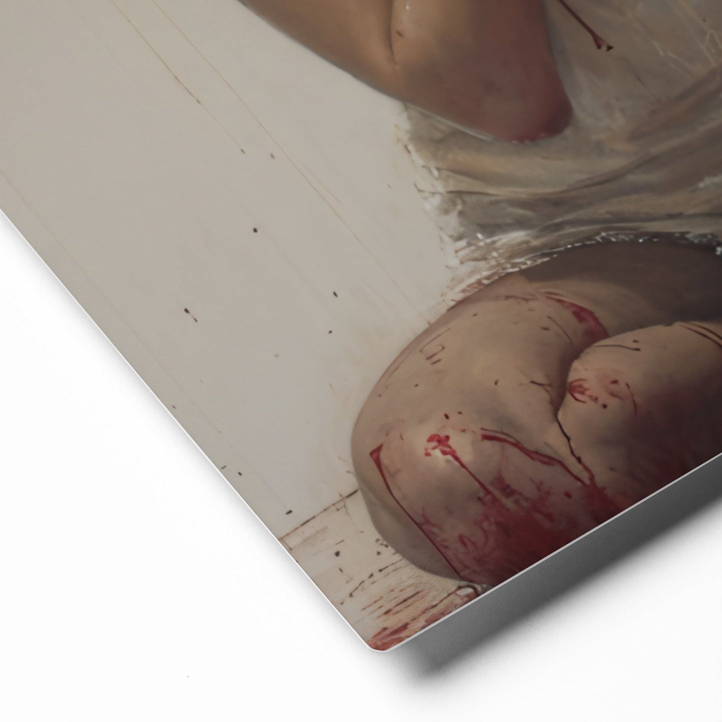 Crimson Splendor – Metal print - 1111Arts