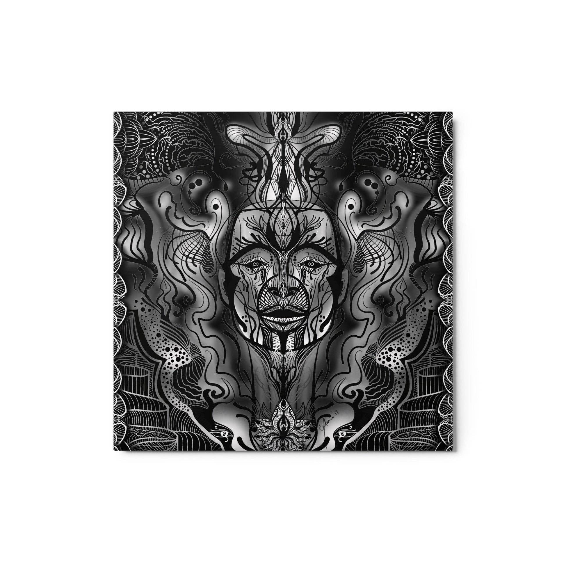 Dark Matter Download - Metal print - 1111Arts