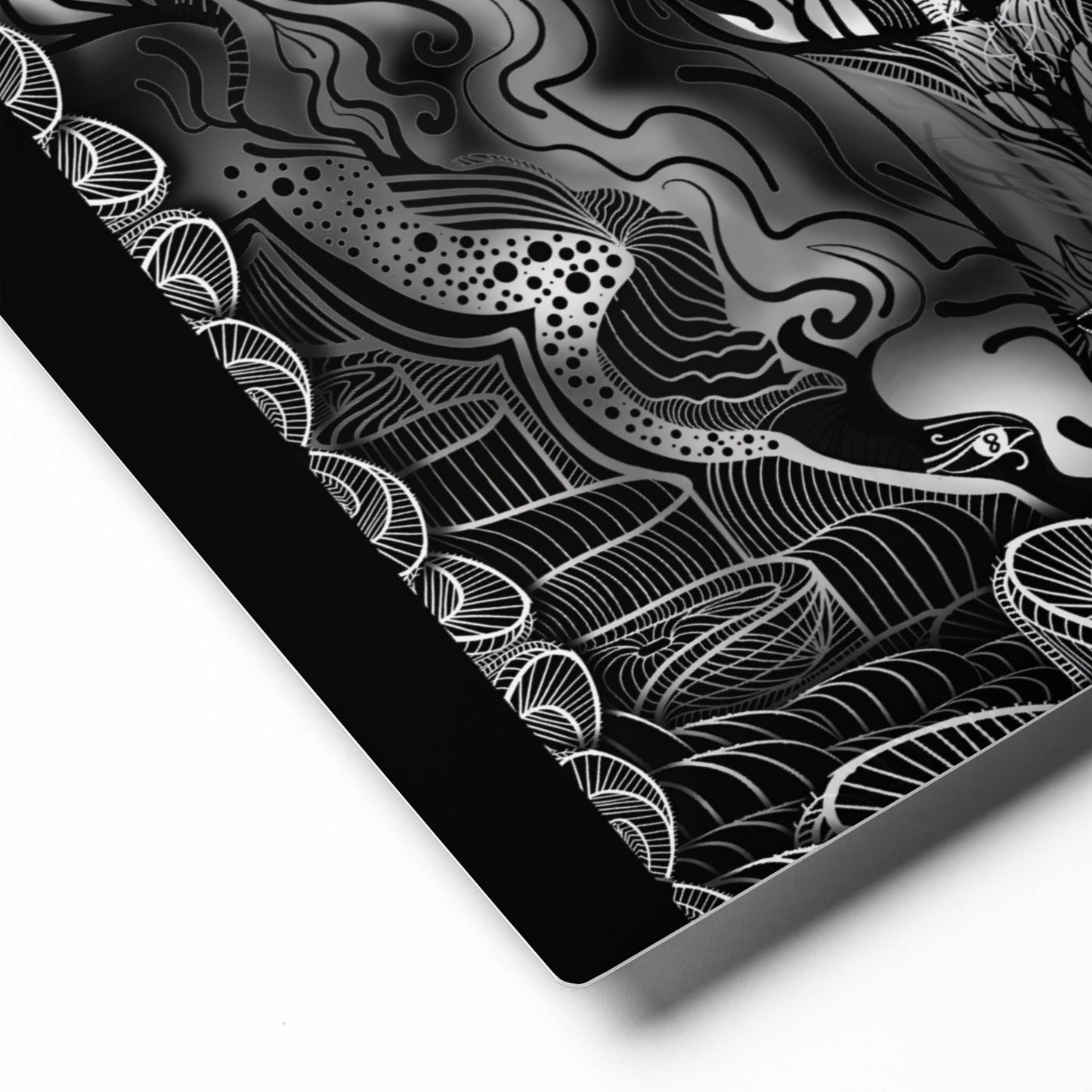 Dark Matter Download - Metal print - 1111Arts