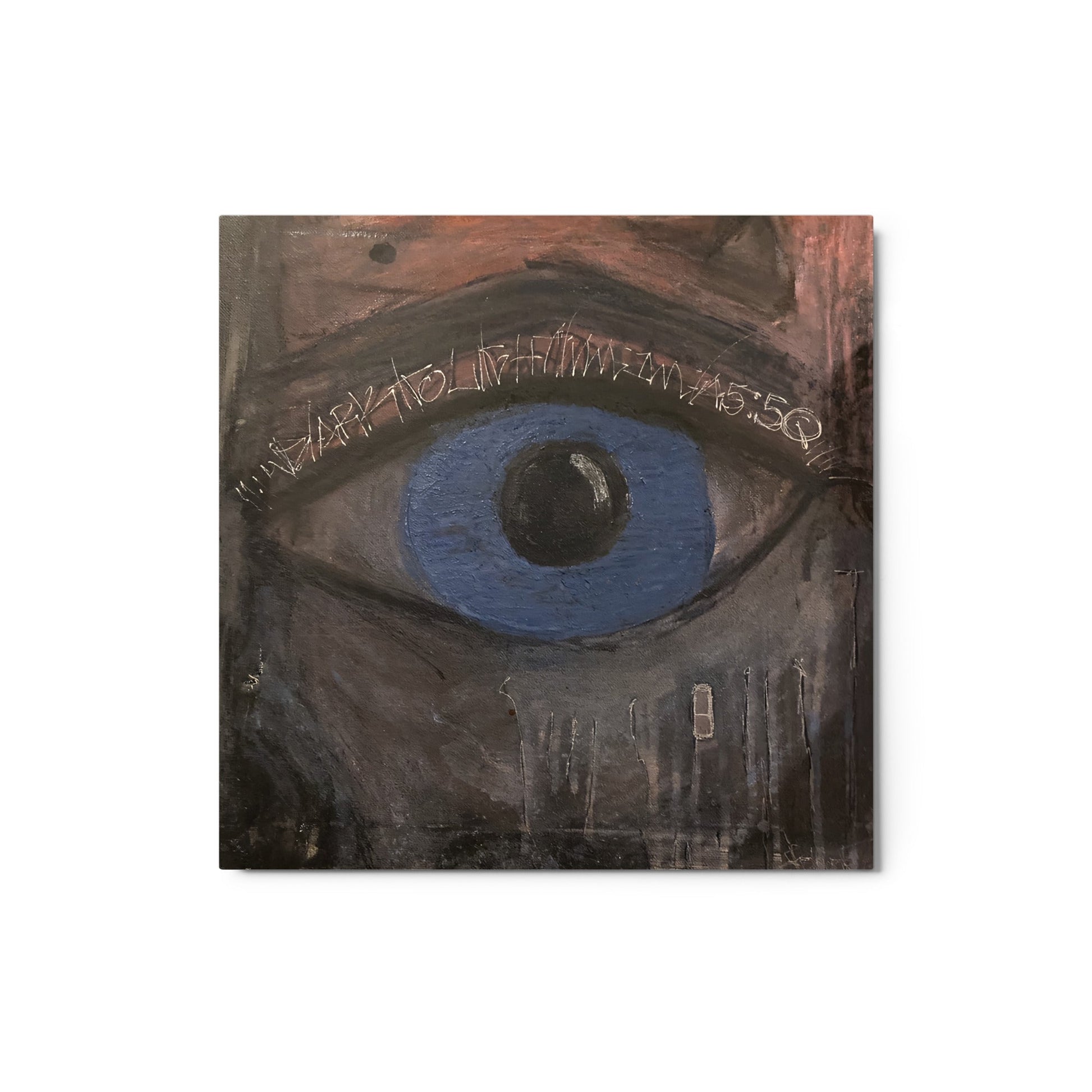 Sunset Boulevard: Urban Glow - Metal print - 1111Arts