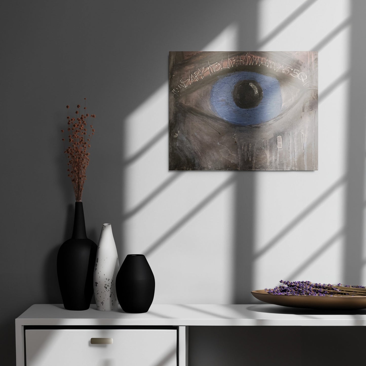 Sunset Boulevard: Urban Glow - Metal print - 1111Arts