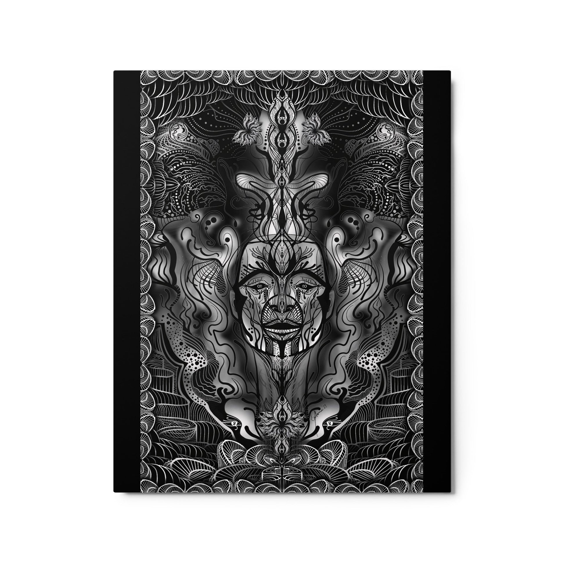 Dark Matter Download - Metal print - 1111Arts