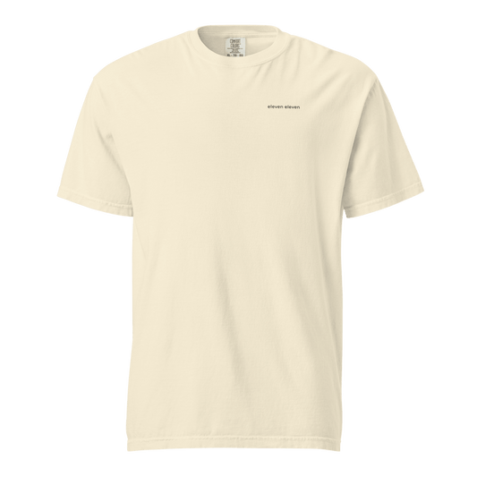 Eleven Eleven Art Study Tee - Heavyweight Garment-Dyed - The Eleven Eleven Foundation