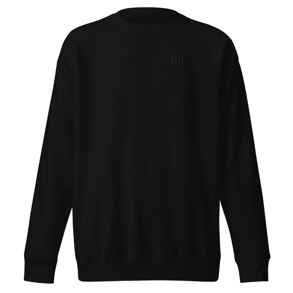 Tonal 1111 Embroidered Crewneck - Premium Fleece - The Eleven Eleven Foundation